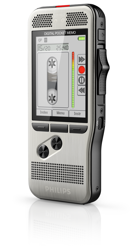 Philips Pocket Memo DPM7000 with SpeechExec Software (2 Year License)