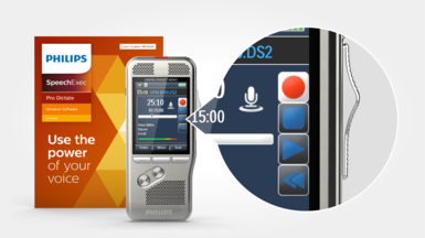 Philips PocketMemo Voice Recorder - DPM8000 series