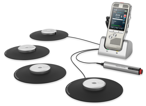 Philips Digital Conference Recording System DPM8900 with SpeechExec Software (2 Year License)