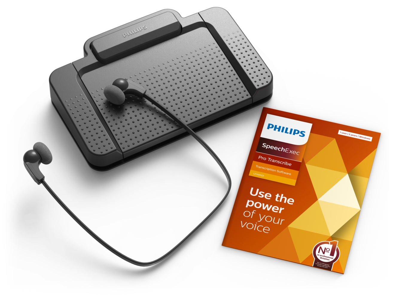 Philips SpeechExec Pro Transcription Set
