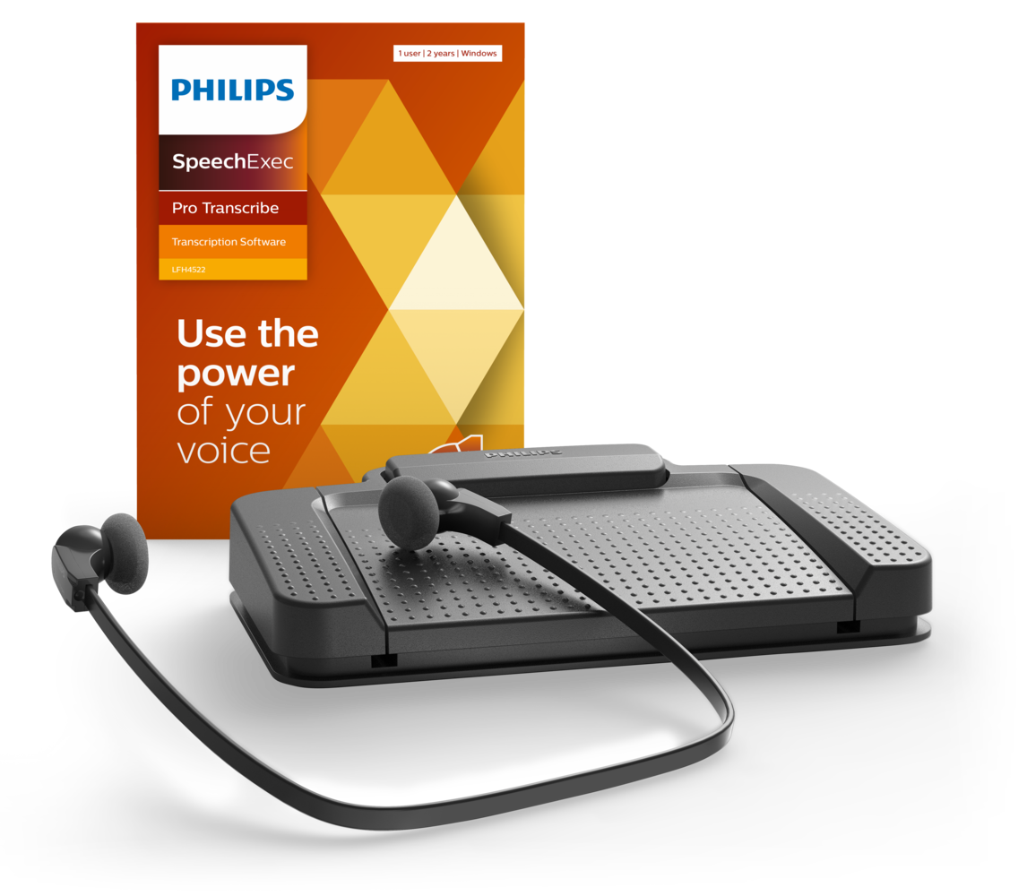 Philips SpeechExec Pro Transcription Set