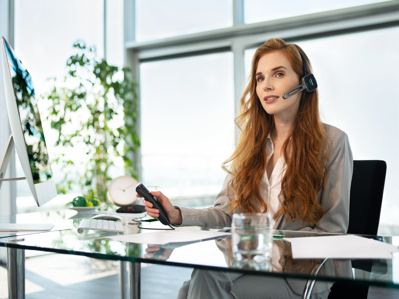 SpeechOne Wireless Dictation Headset