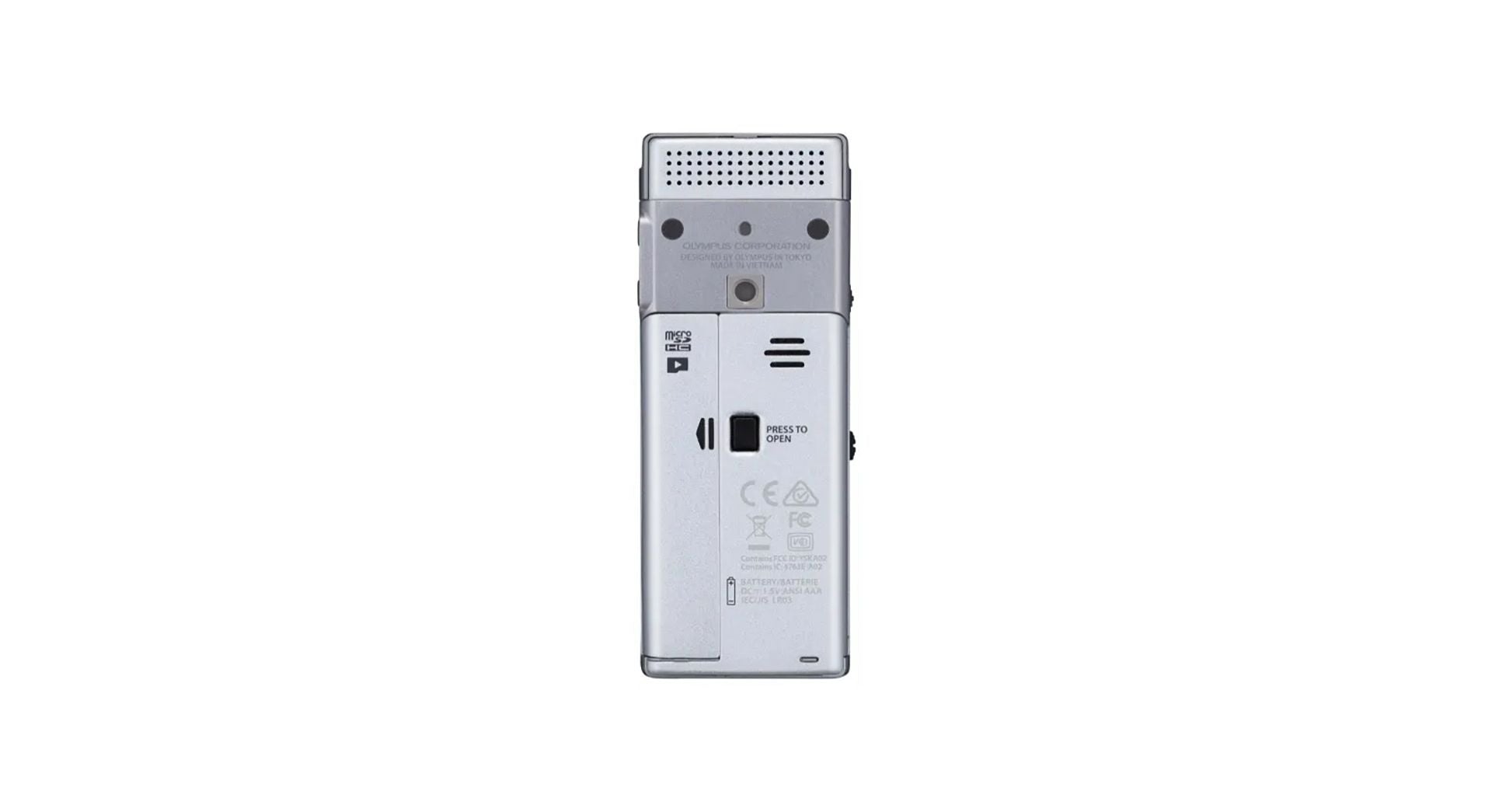 DM-720 Voice Recorder back