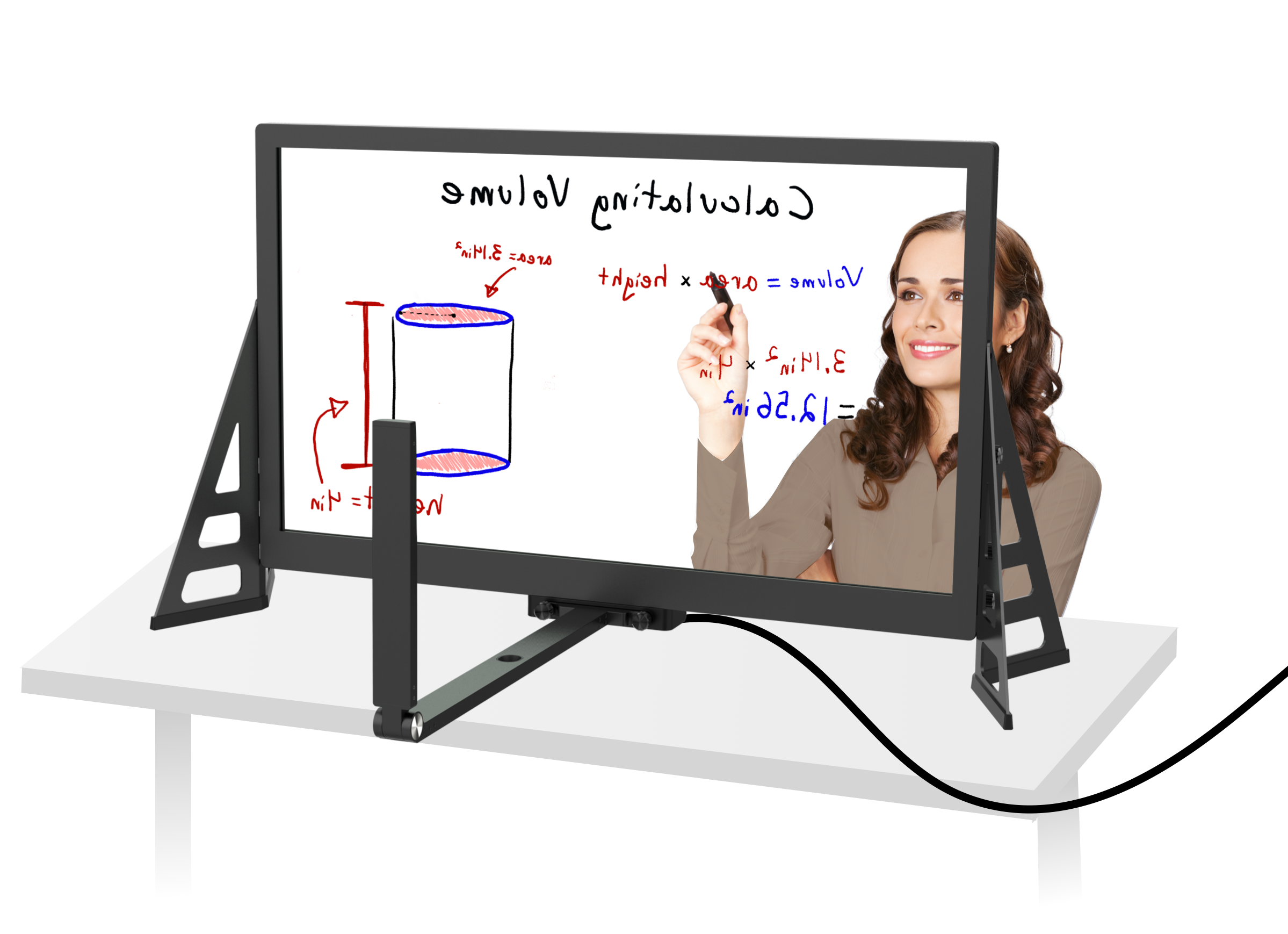 HoverCam eGlass Lightboard - 3
