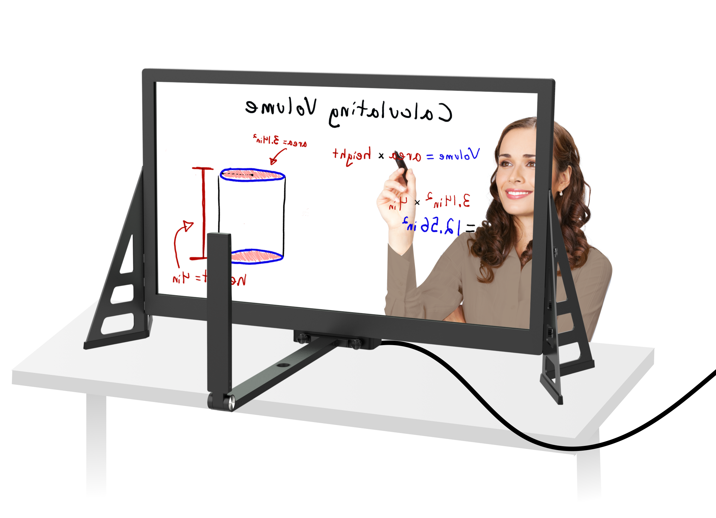 HoverCam eGlass Lightboard