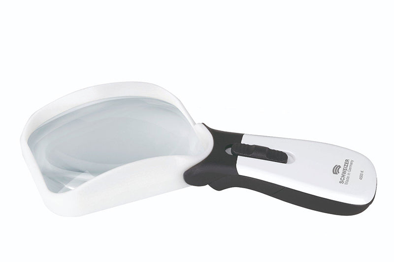 ERGO-Lux MP Illuminated Handheld Magnifier 3X (8D), 100x75mm