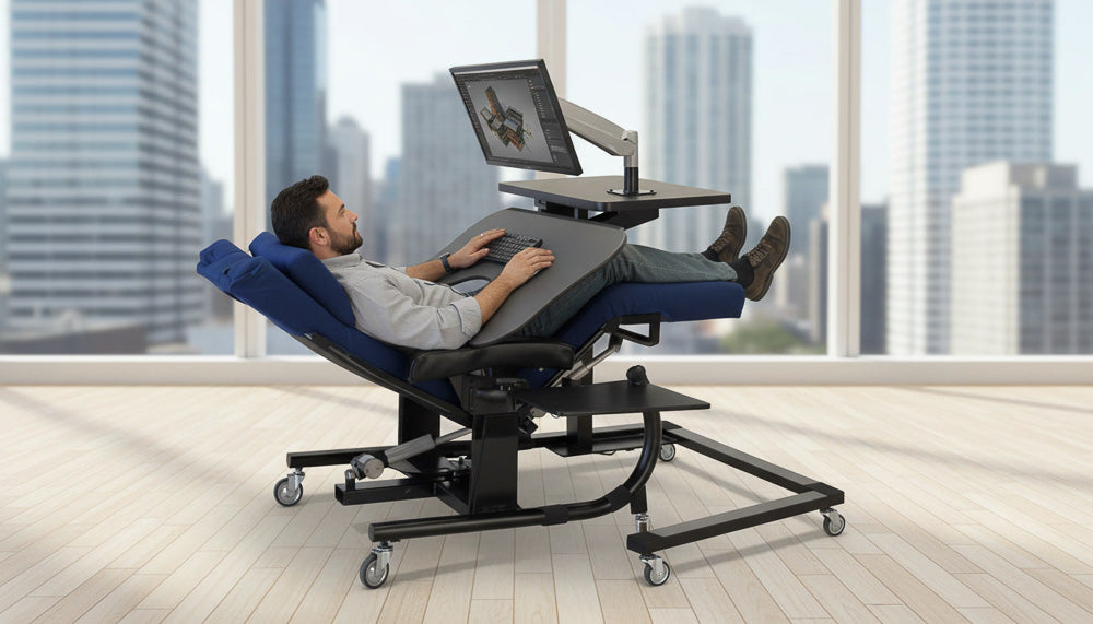 Zero Gravity Workstation - ZGW-9 Special Needs Computers - 1