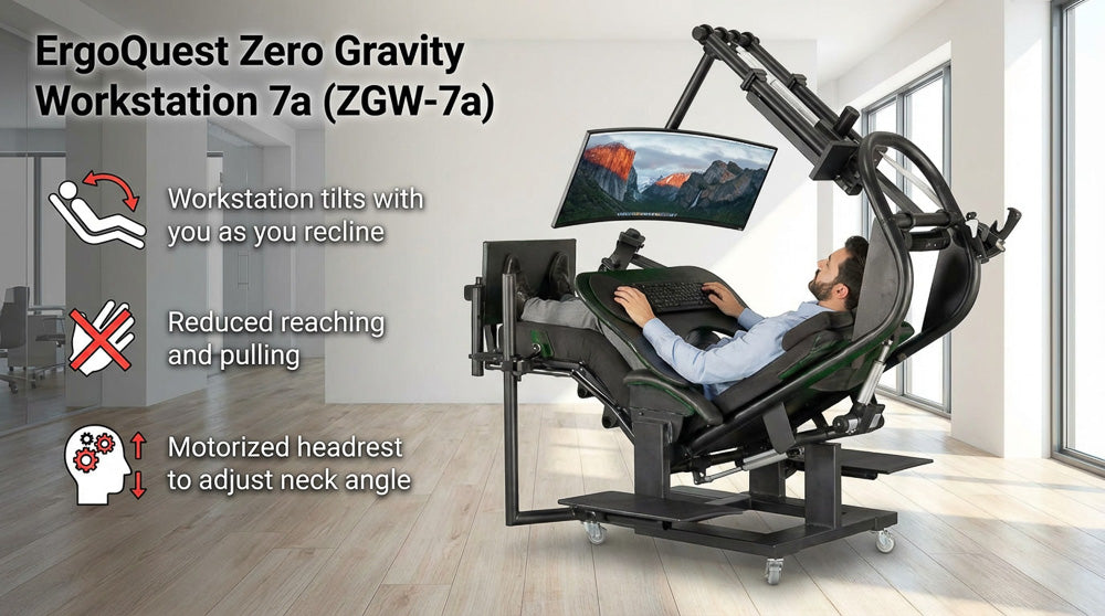 Zero Gravity Workstation 7a - Special Needs Computers - 16