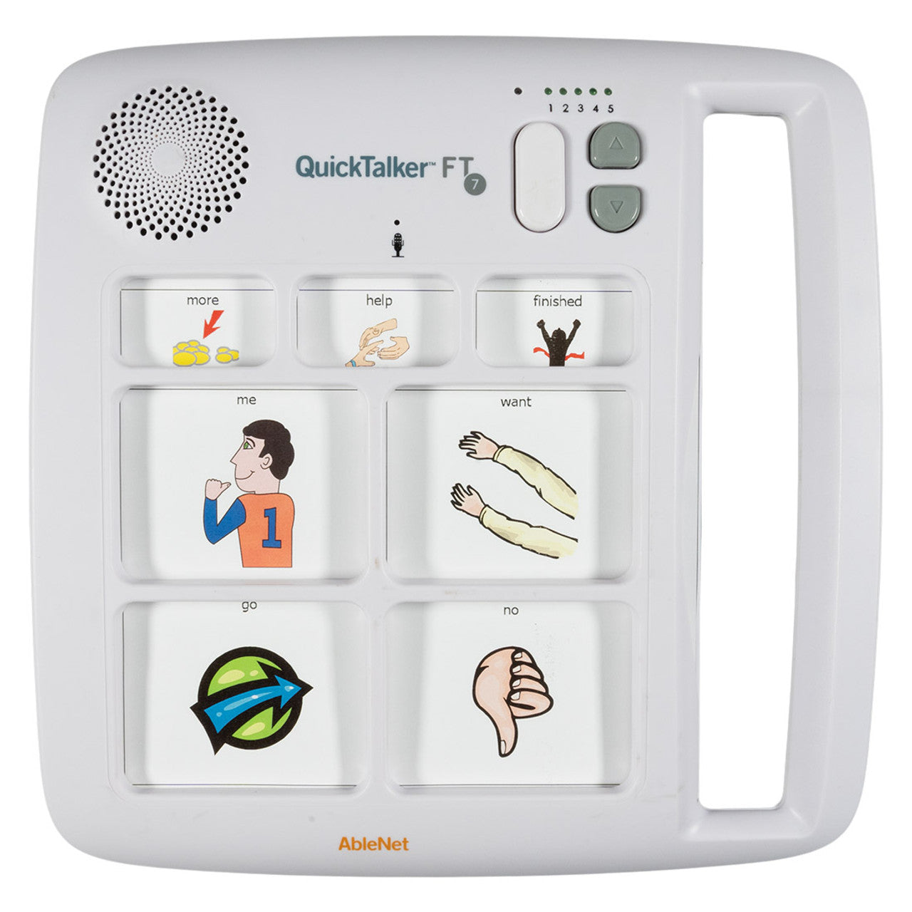 Ablenet QuickTalker Speech Generating Device FeatherTouch 7, 12, and 23 - FeatherTouch 7