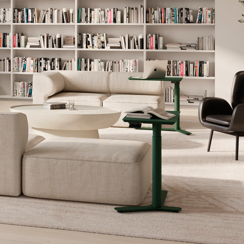 Float Mini table in library