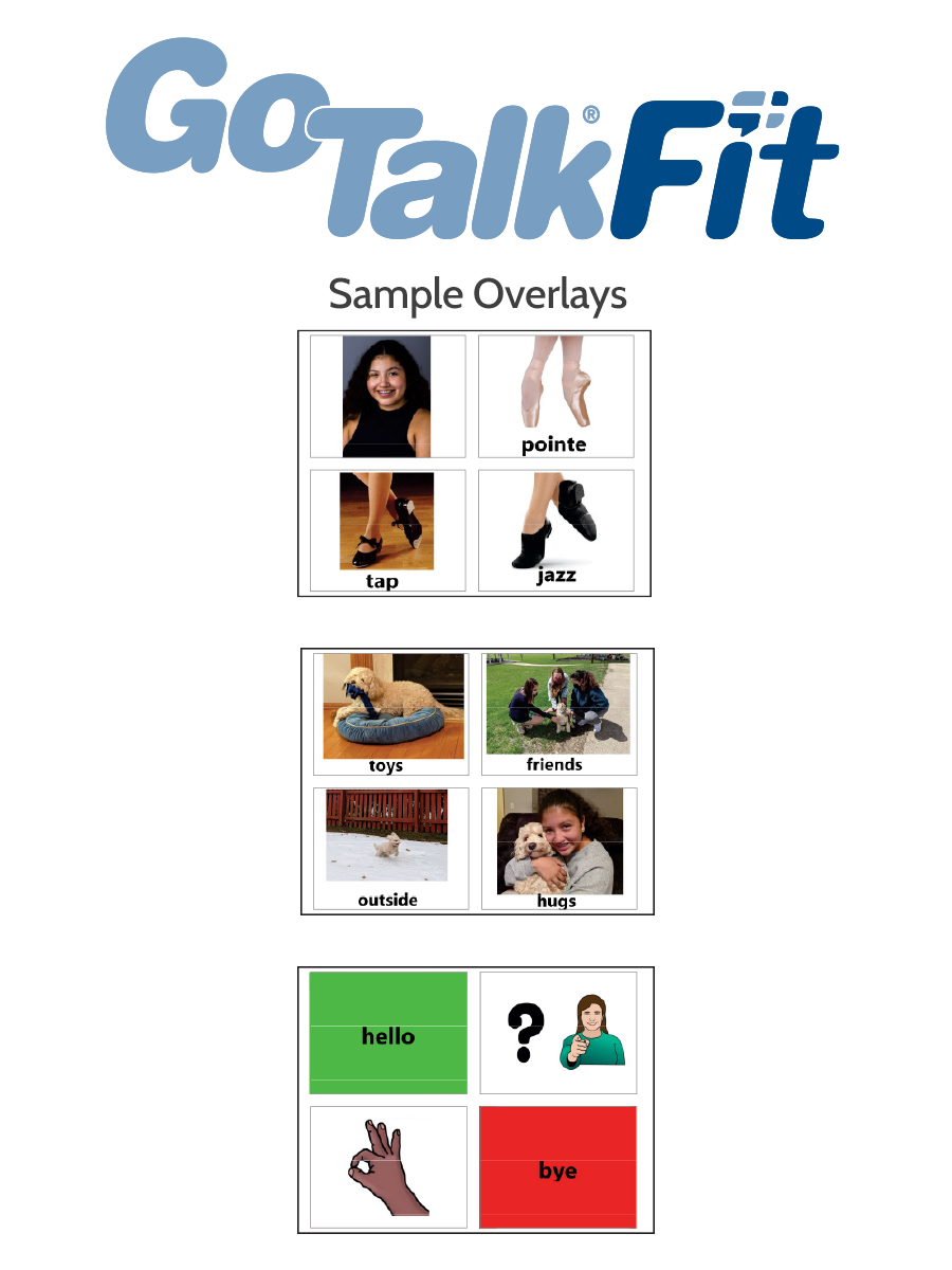 GOTALK Fit Samples
