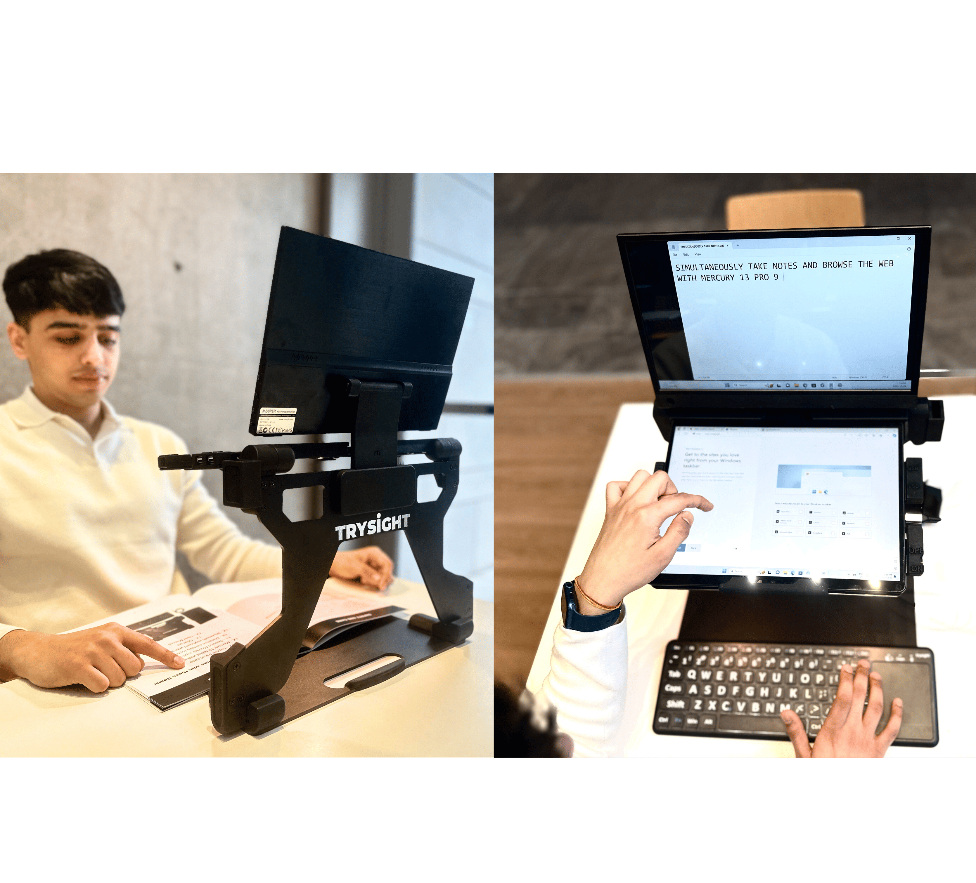 Mercury 13 Pro 9 Low Vision Computer System - 3