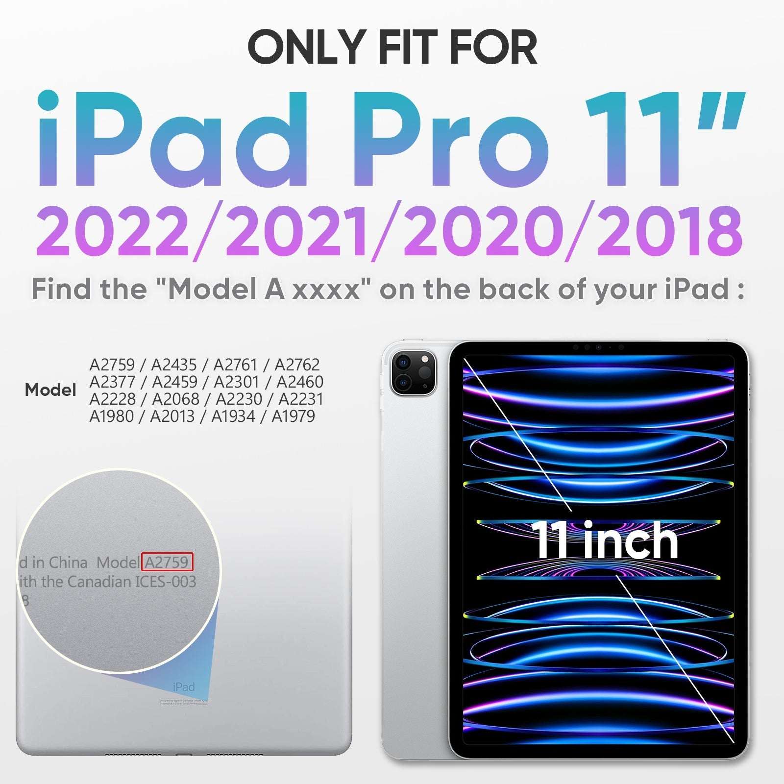 SEYMAC iPad Pro 11 Inch Case (2018-2022) - Special Needs Computers - 2