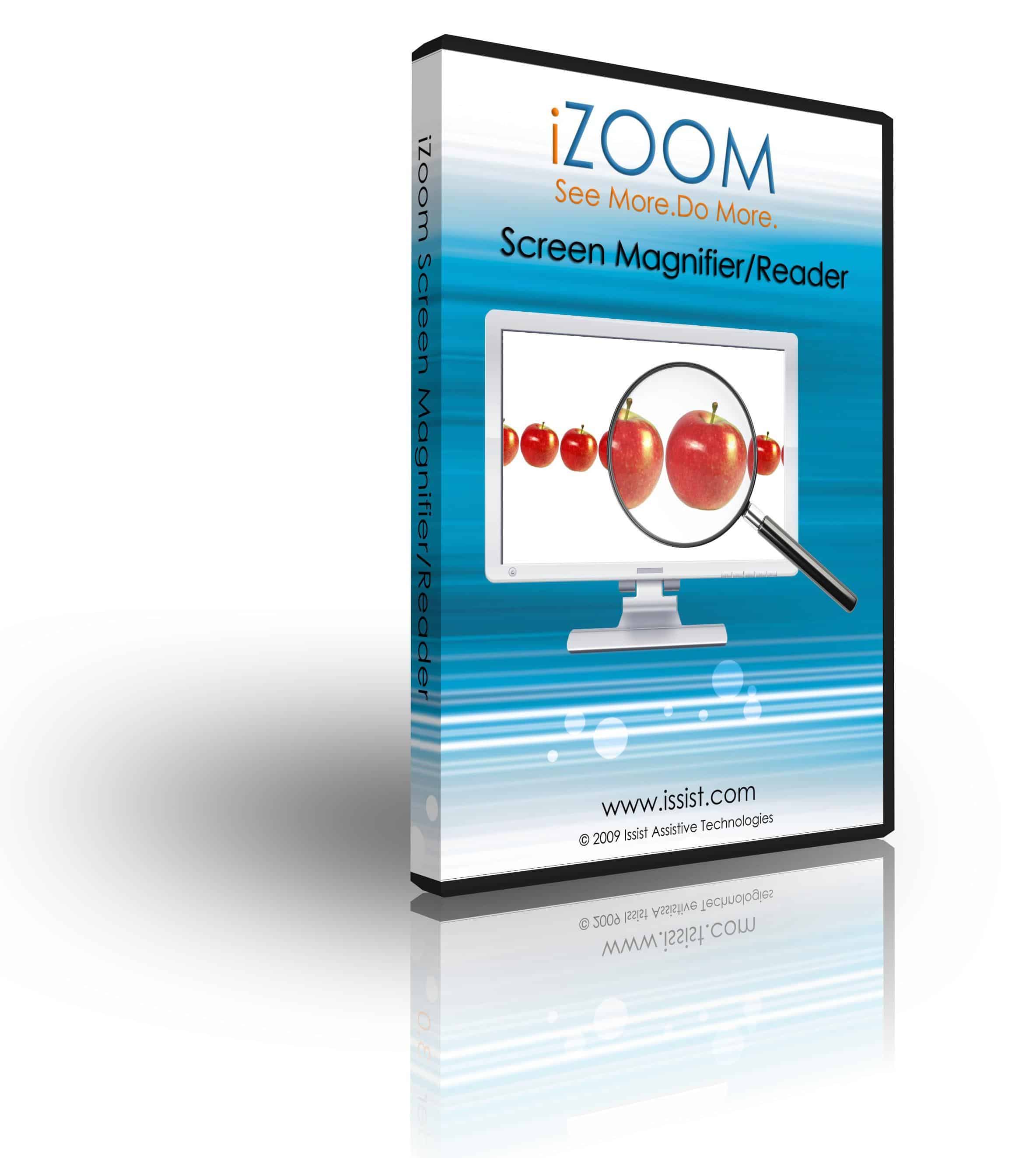iZoom Screen Magnifier & Reader