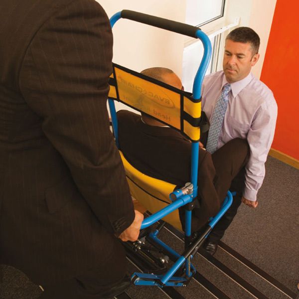 EVAC+CHAIR 600H  Dual-Position Emergency Evacuation Wheelchair Evac-Chair