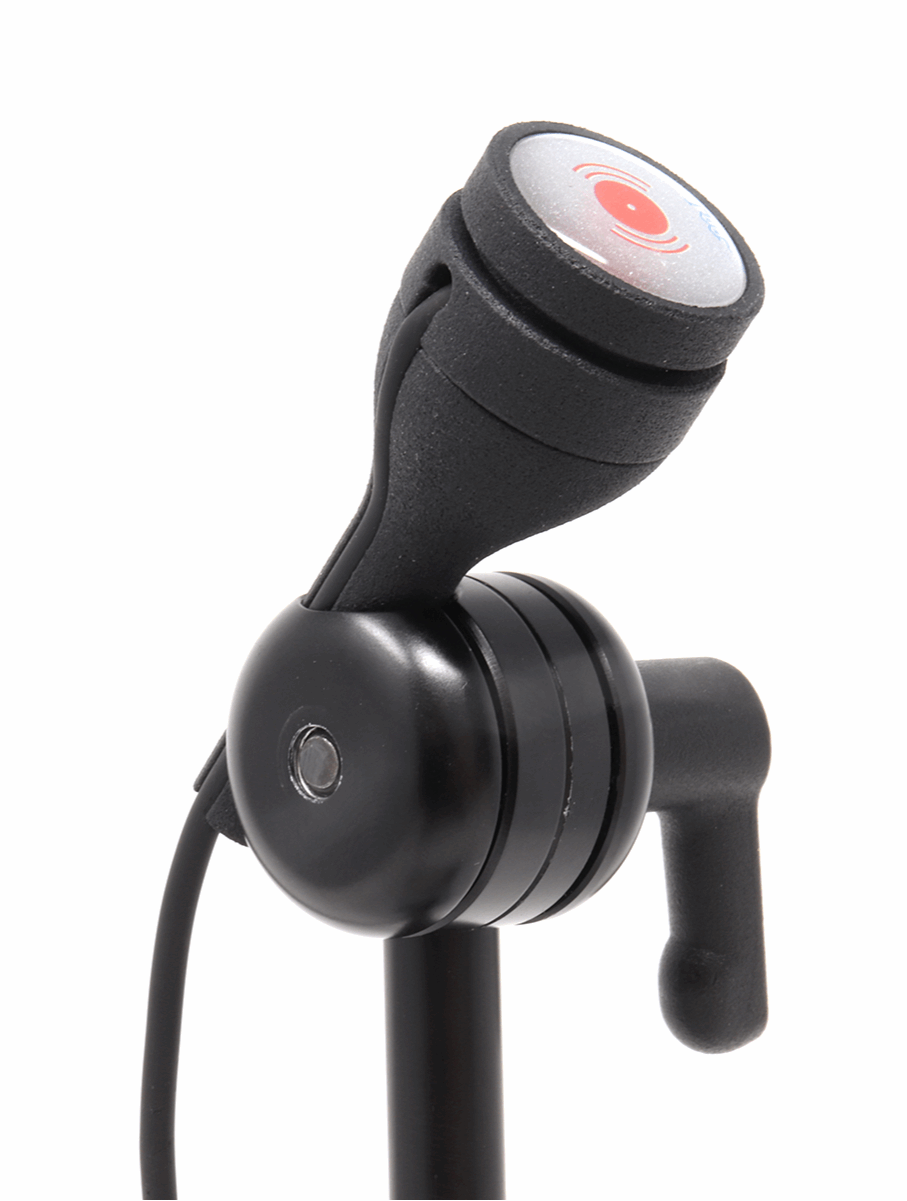 KajoButton Mini Switch and KajoPipe 25 Mounting Accessory Special Needs Computers