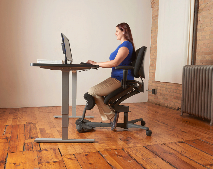 5100 Stance Angle Sit-Stand Chair
