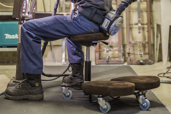 STAG4-WELDING Ergo Stool