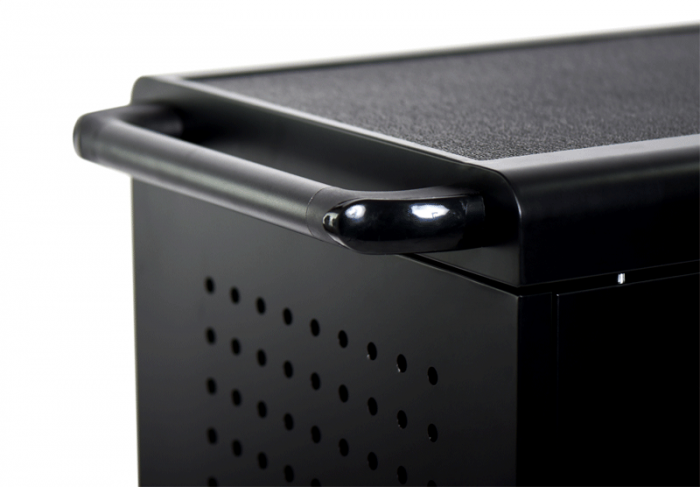 30-Tablet / Chromebook Charging Cart side handle