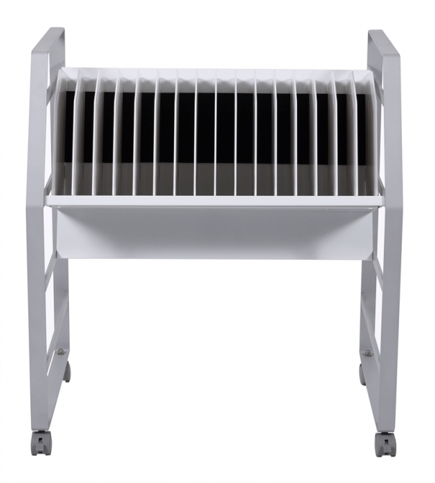 16-Tablet / Chromebook Open Charging Cart front