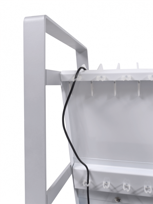 16-Tablet / Chromebook Open Charging Cart back