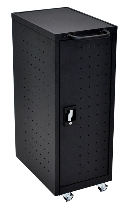 12-Laptop / Chromebook Compact Charging Cart closed