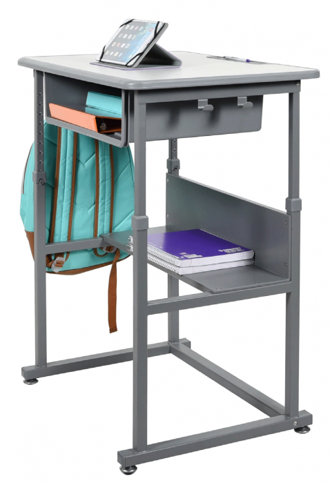 Student Desk - Manual Adjustable Desk
