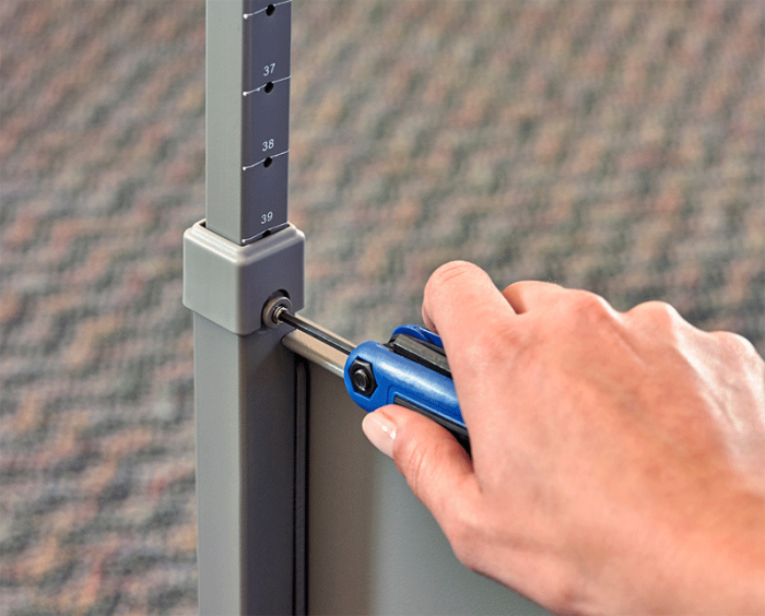 Student Desk - Manual Adjustable Desk