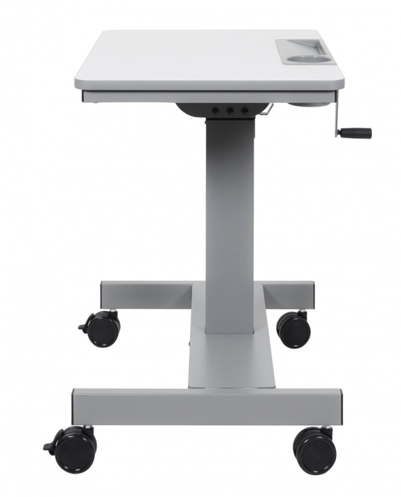 Student Desk - Sit Stand Desk with Crank Handle