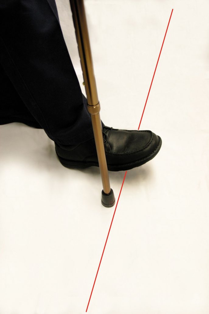 Green LaserCane - Opened Box In Step Mobility