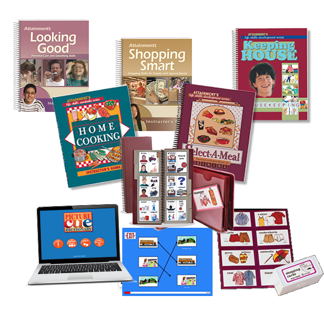 Attainment Life Skills Curricula Series Special Needs Computers - 1