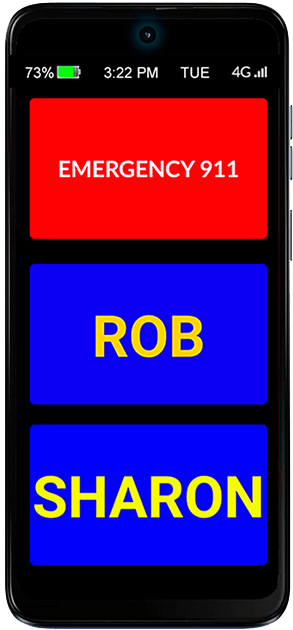 RAZ Memory Cell Phone Low Vision & Hand Tremor Special Needs Computers - 5