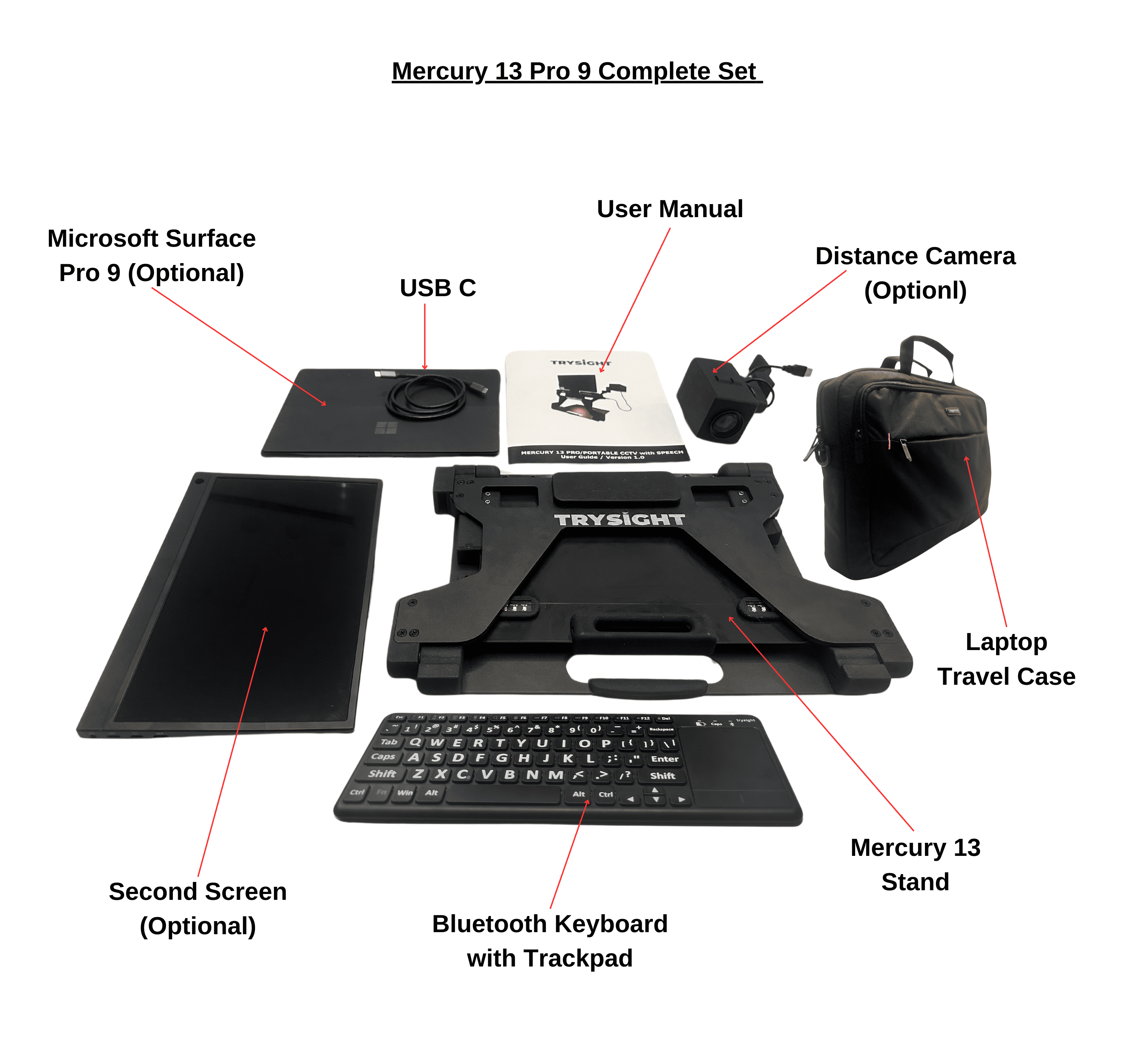 Mercury 13 Pro 9 Low Vision Computer System - 6