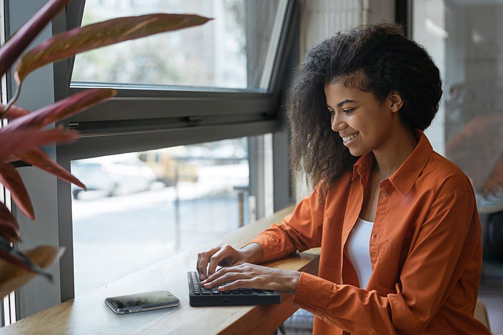 Mantis Q40 Braille display