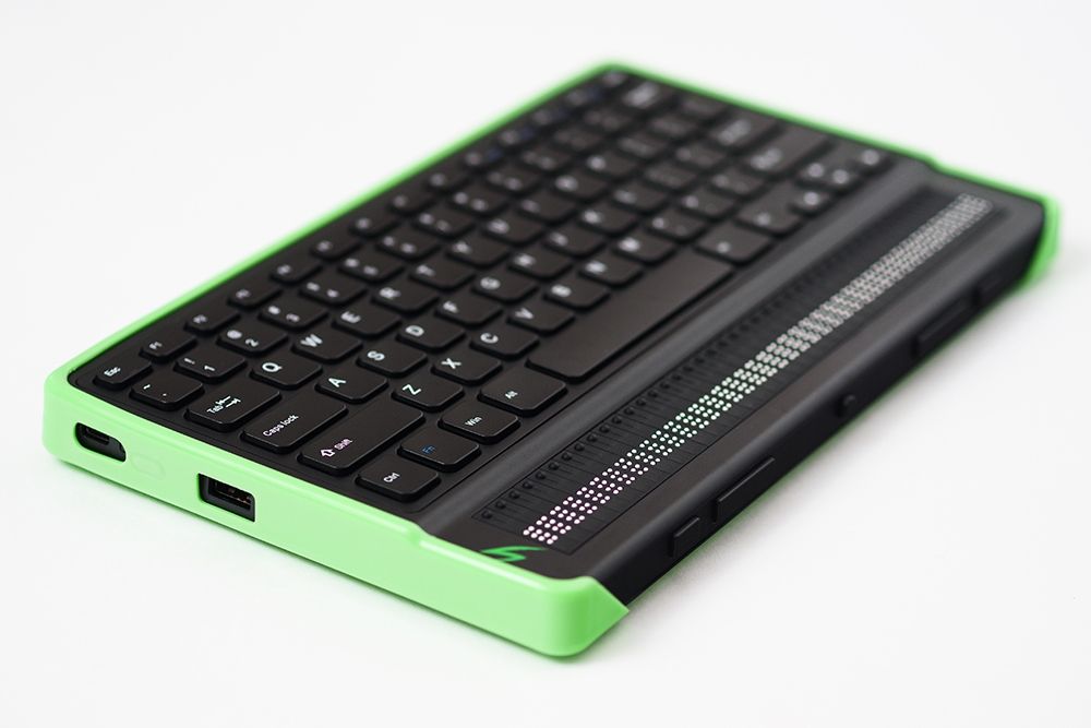 Mantis Q40 - TPU silicone green case