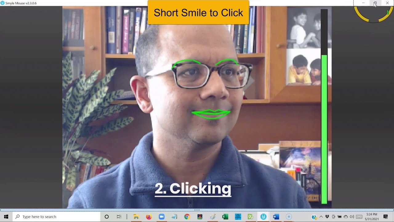 Smyle Mouse software for hands-free computer control Special Needs Computers