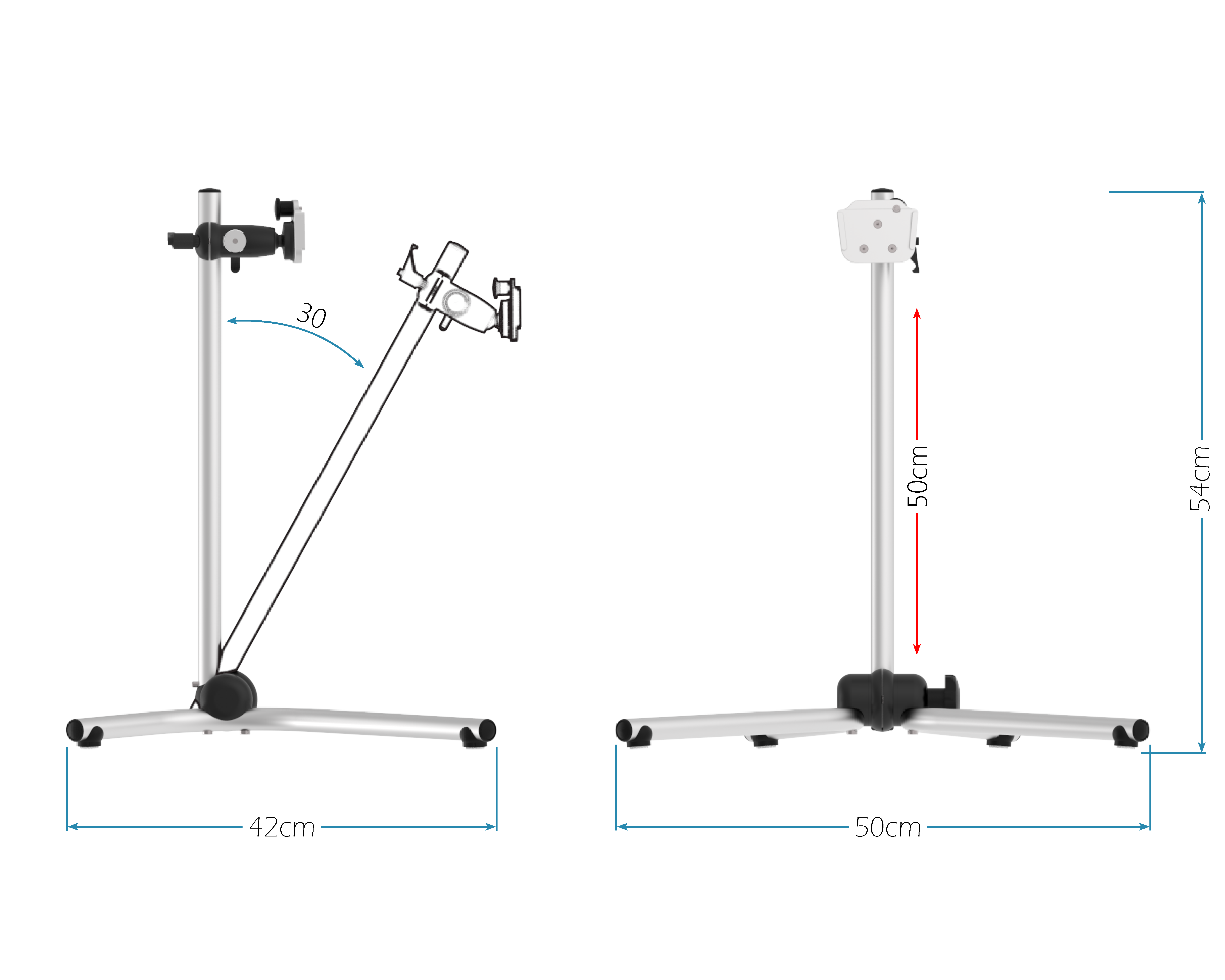 REHAdapt TS-XL Tabletop Mount - 2