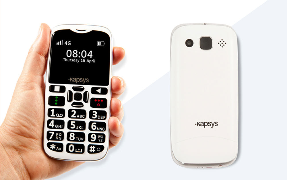 MiniVision2+ Cell Phone front and back - 3