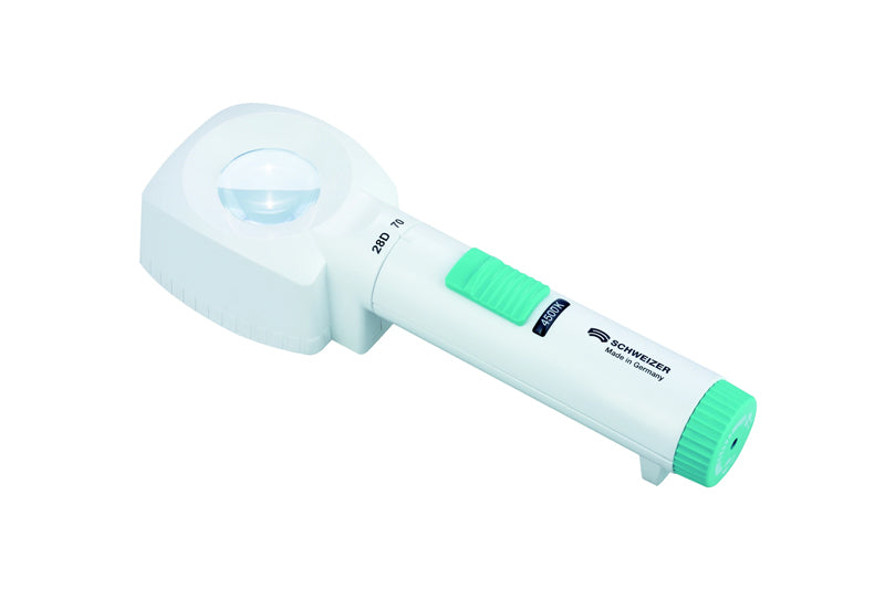 OKOLUX Plus Illuminated Stand Magnifier 8X (28D), 35mm