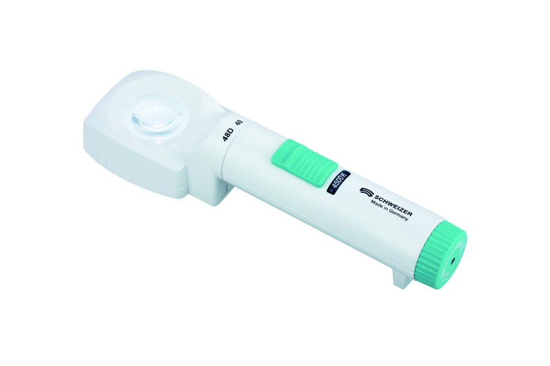 OKOLUX Plus Illuminated Stand Magnifier 13X (48D), 35mm