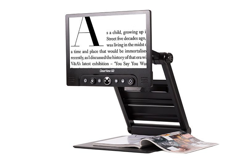 Optelec ClearView GO 15 magazine