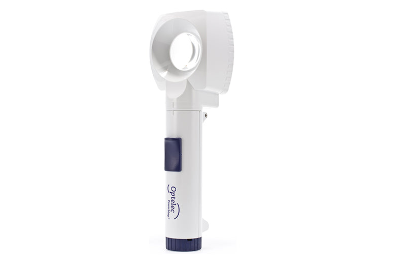 Optelec PowerMag+ Illuminated Stand Magnifier 10.75X (39D) 35mm