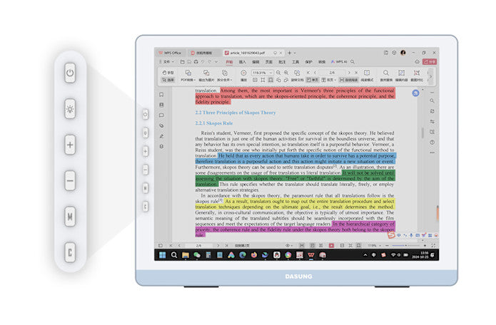 DASUNG Paperlike 13K: The World's First 13.3-inch 37Hz Color E-ink Monitor Special Needs Computers - 16