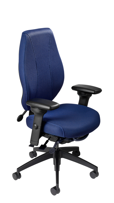 airCentric 2 Black Frame & Navy Upholstery - 8
