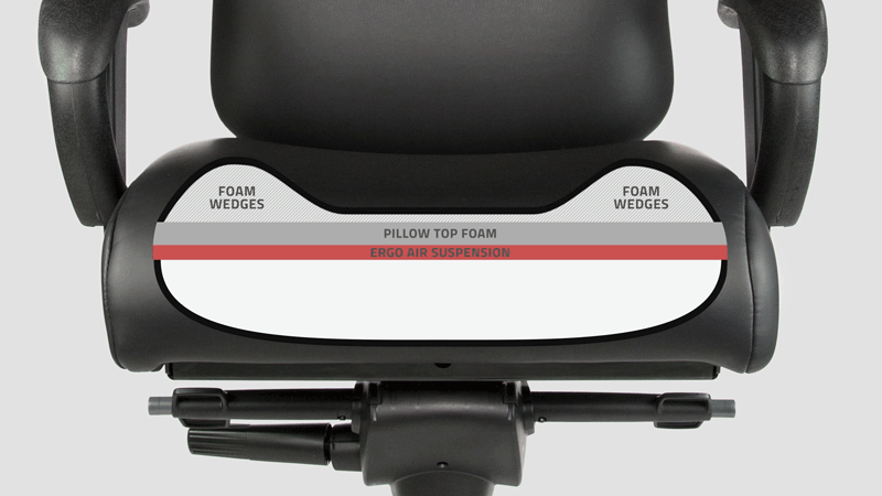 Concept Seating 3142r1 High Back Bariatric Ergonomic Office Chair