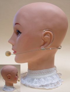 Super-Lite Headband Mic on mannequin 