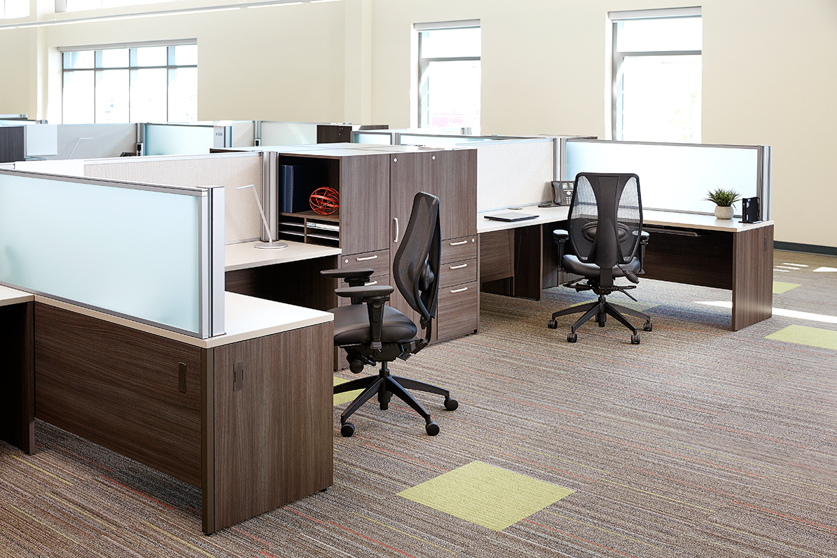 tCentric Hybrid – Mesh Back & Upholstered Seat - 4