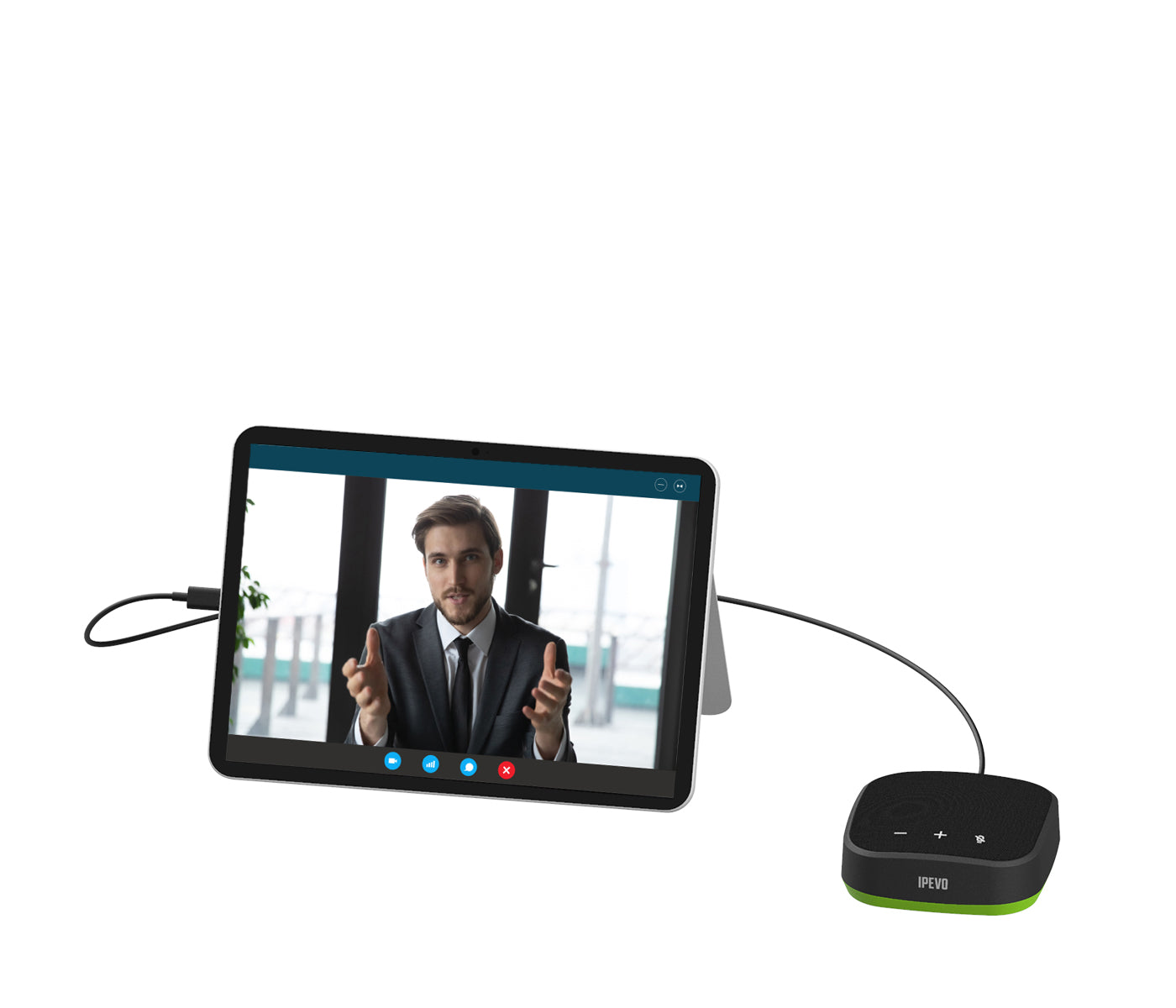 IPEVO VC-A10 USB Portable Speakerphone IPEVO innovating communications