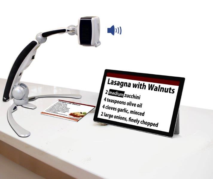 Transformer HD Portable Electronic Magnifier with Built In WiFi.