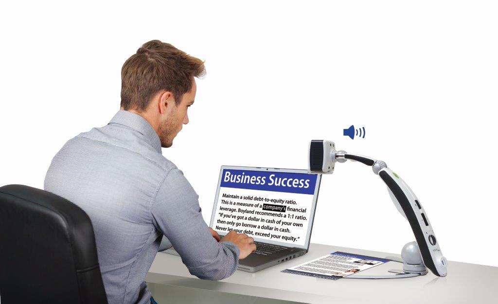 Transformer HD Portable Electronic Magnifier with Built In WiFi.